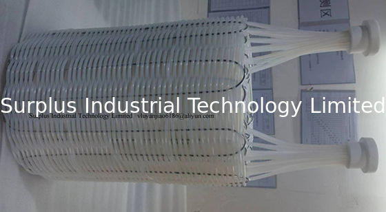 व्यास 395*775 मिमी बेलनाकार आकार का 6 परतों वाला स्टीम हीटिंग के लिए पीटीएफई हीट एक्सचेंजर