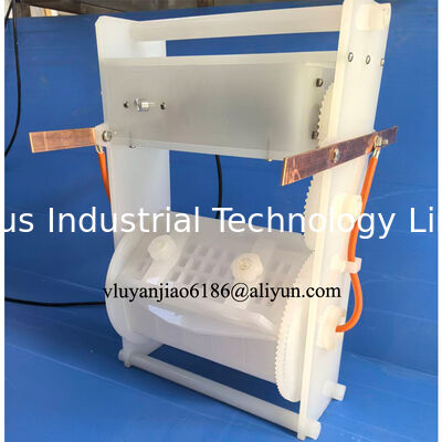 छोटे भार, कीमती धातुओं या नाजुक भागों के लिए पोर्टेबल बैरल प्लेटिंग उपकरण इलेक्ट्रोप्लेटिंग बैरल