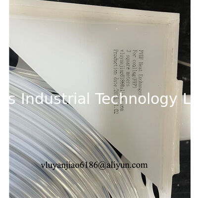 रासायनिक समाधानों को गर्म करने/ठंडा करने के लिए पीवीडीएफ फ्लोरोप्लास्टिक हीट एक्सचेंजर