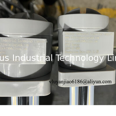 220V 5kw इलेक्ट्रोप्लेटिंग लाइन के लिए वर्टिकल स्पाइरल आकार का PTFE इमर्शन हीटर